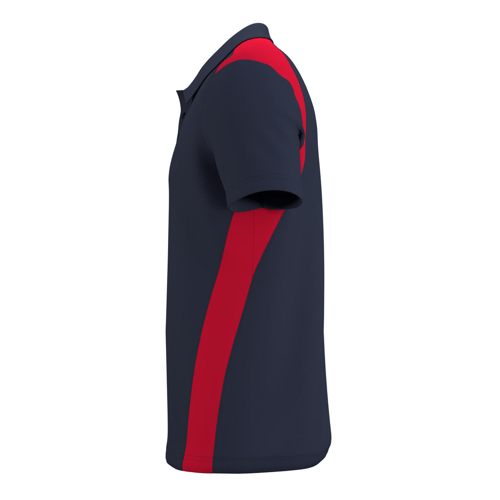 RCFM26Clothing POLO SHORT SLEEVE ATOM DARK NAVY RED M-Left Side