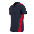 RCFM26Clothing POLO SHORT SLEEVE ATOM DARK NAVY RED M-Three Quarters Left