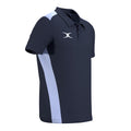 RCFM26Clothing POLO SHORT SLEEVE ATOM DARK NAVY SK M-Three Quarters Right