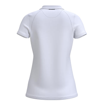 RCFN26Clothing POLO SHORT SLEEVE ATOM WHITE WOMEN 10-Back