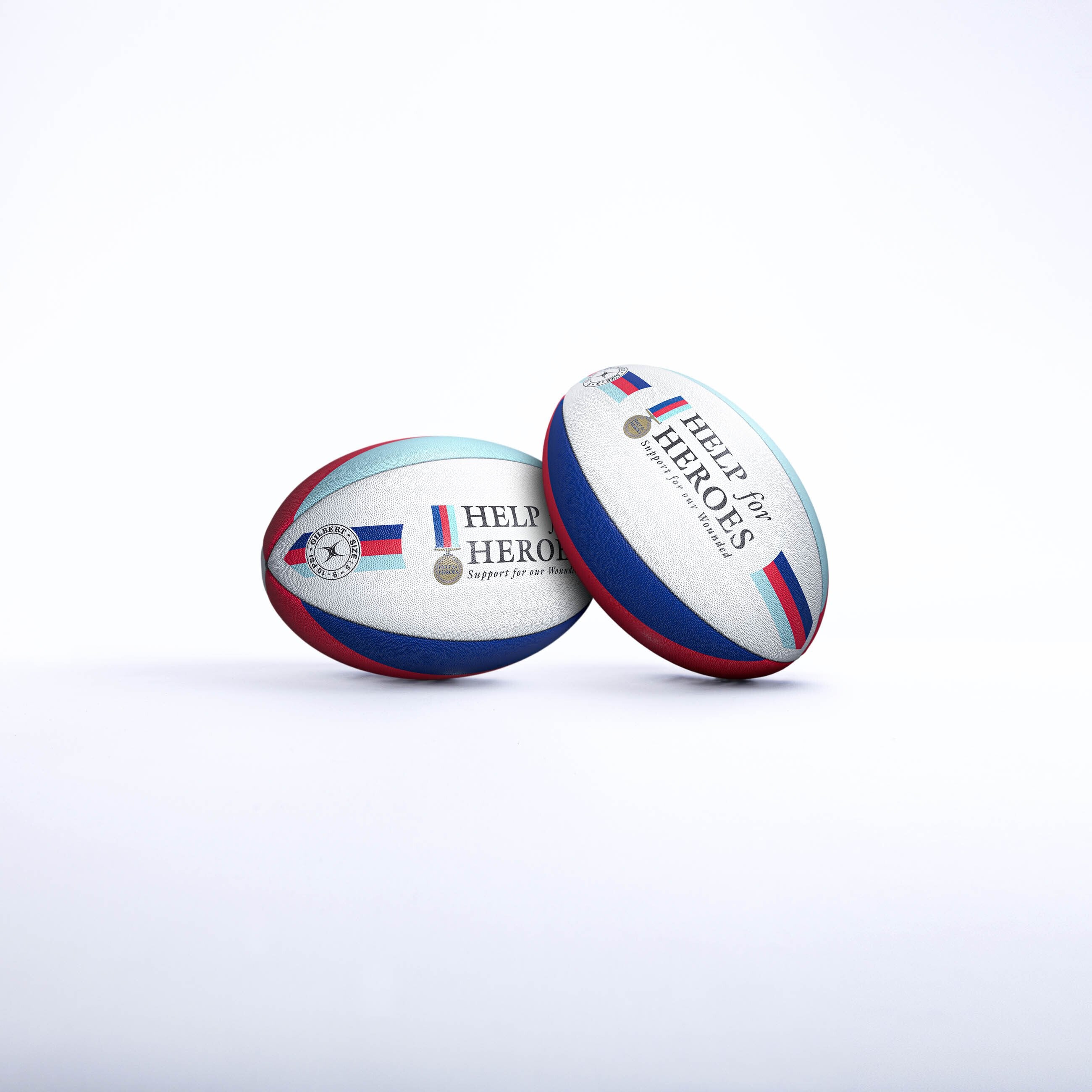 RDED13Replica Balls HELP FOR HEROES SUPPORTER SZ 5 UV 2
