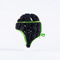 RPBJ26Body armour_Mouthguards Octane Headguard Black Green, Side Left
