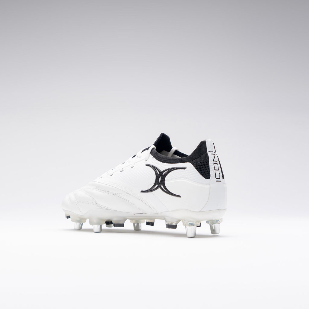 RSAC26Boots Icon Players 2.0 6 Stud White Instep Heel