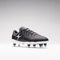 RSAE26Boots Icon Vapour 8 Stud Black Grey Outstep Toe