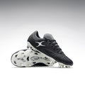 RSAG26Boots Icon Vapour 6 Stud Black Grey Main