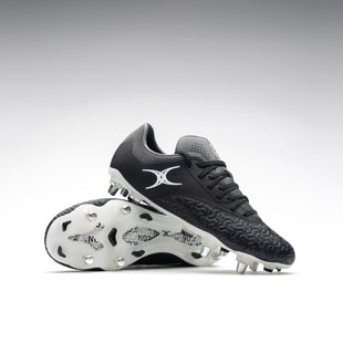 RSAG26Boots Icon Vapour 6 Stud Black Grey Main