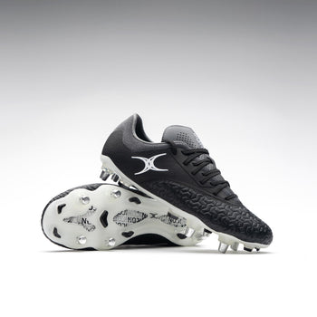 RSAG26Boots Icon Vapour 6 Stud Black Grey Main