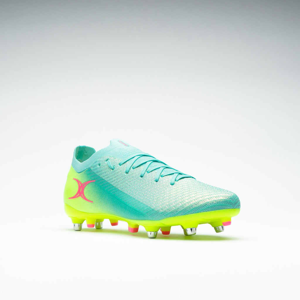 RSBA26Boots Speedster Boot Aqua 6 Stud, Outstep Toe