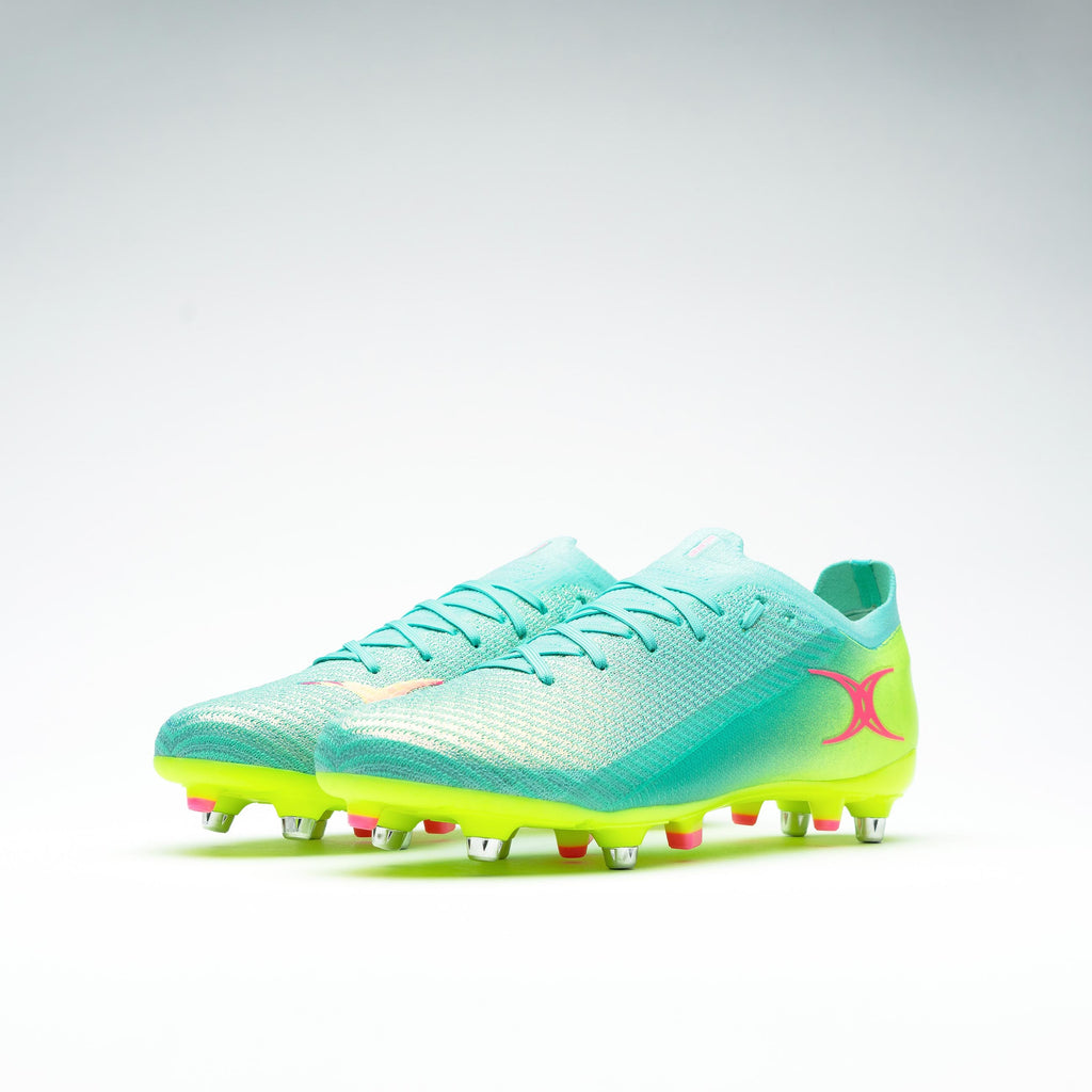 RSBA26Boots Speedster Boot Aqua 6 Stud, Pair