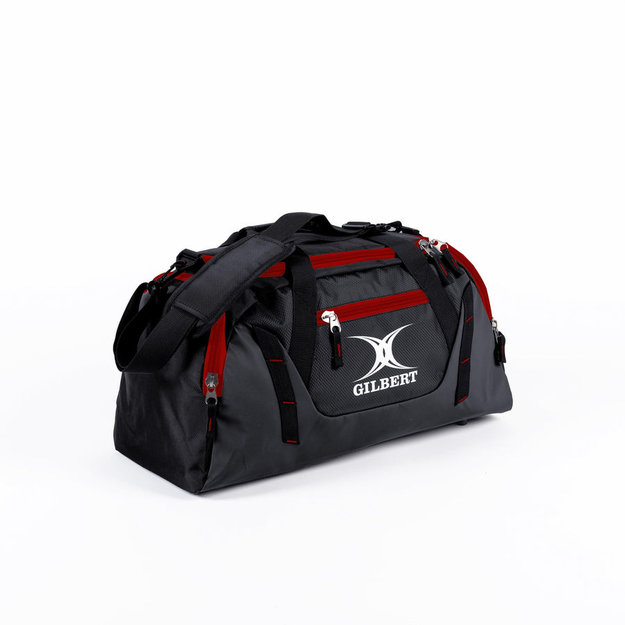 RHDD23Holdalls and bags Club Player Holdall v4 Black Red, Front 