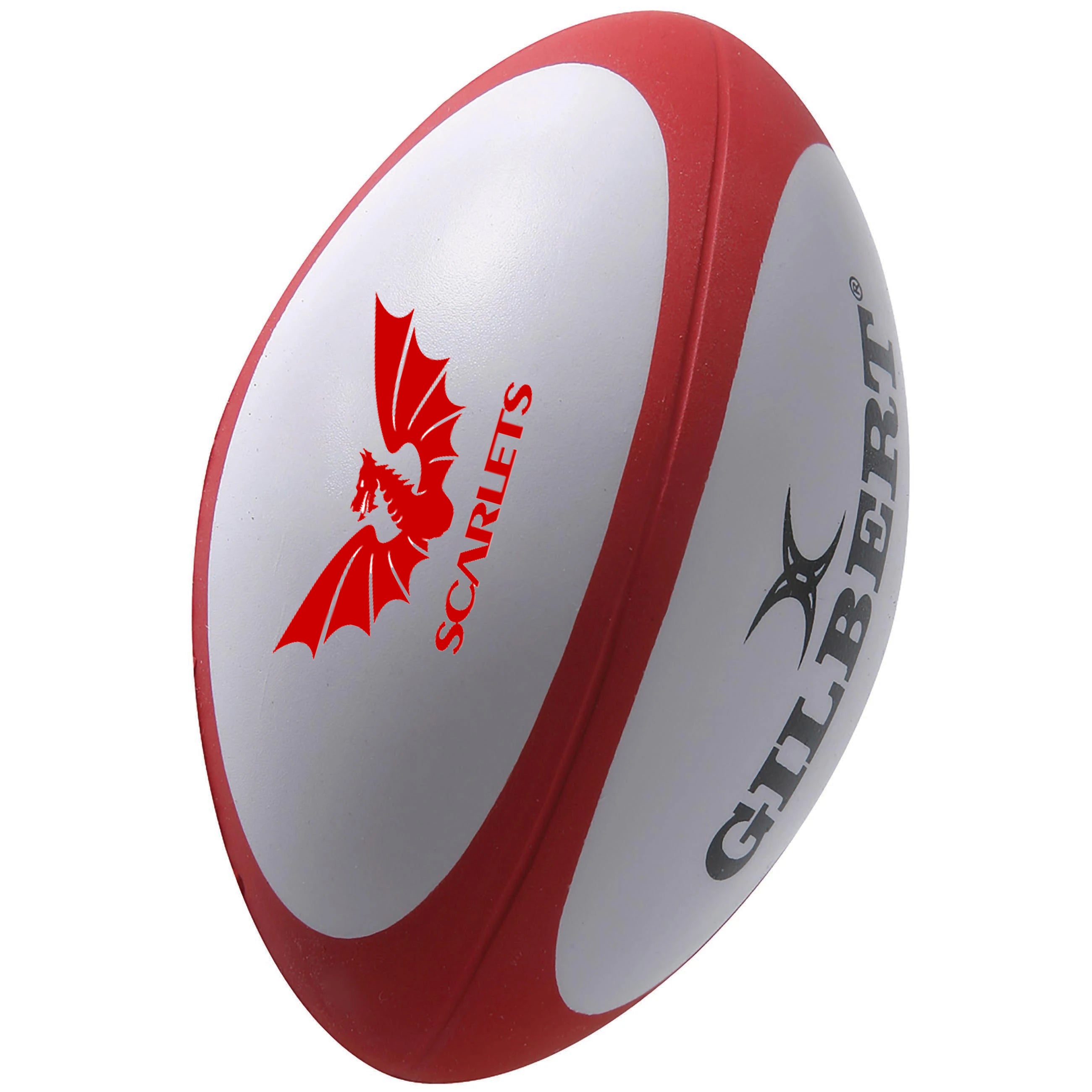 Scarlets Rugby stress ball official ball of scarlets rugby by gilbert rugby