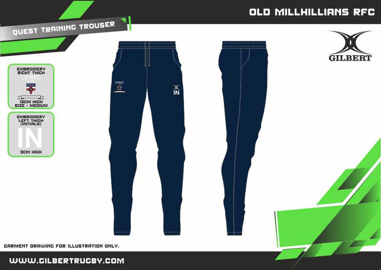 rcdl18001trousers quest training dark navy front.jpg